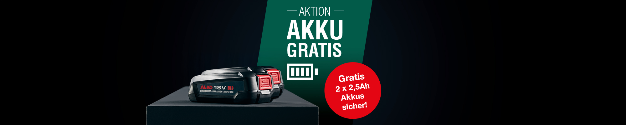 Akku Plus Wochen Baywa| AL-KO Aktion