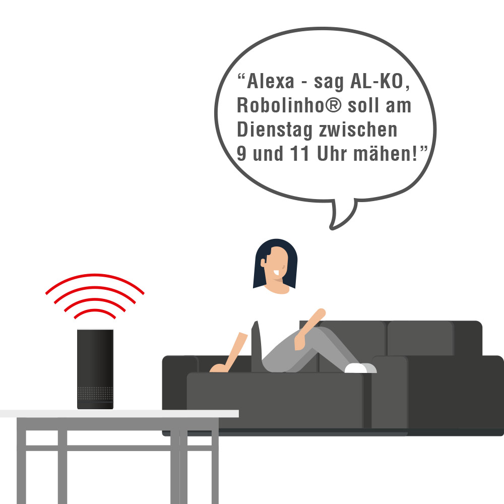 AL-KO Smart Gardening | Sprachsteuerung