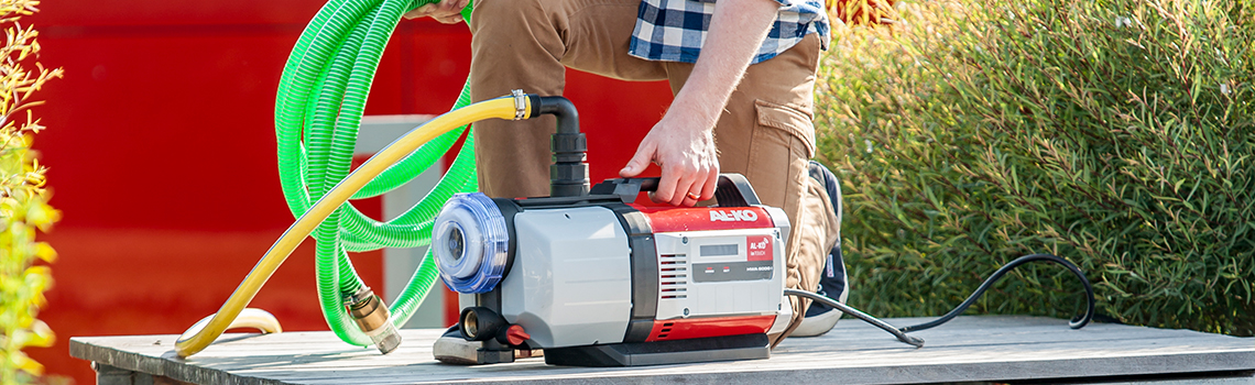 Hauswasserautomat | AL-KO Hauswasserautomat im Einsatz