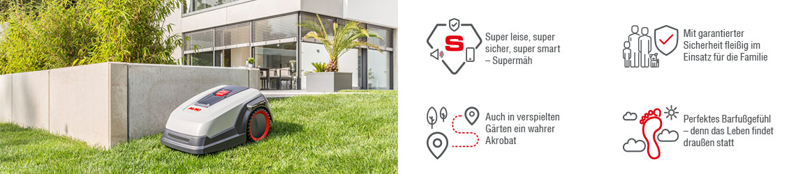 Mähroboter | AL-KO Robolinho Vorteile
