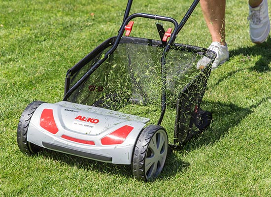 AL-KO Spindelmäher Vorteile | Fangkorb