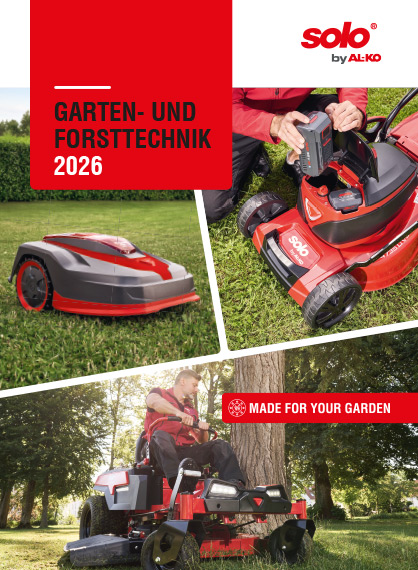 Katalog | solo® by AL-KO Garten- u. Forsttechnik 2026