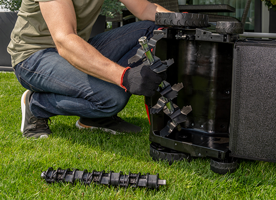 AL-KO Vertikutierer Vorteile | Einfacher Walzenwechsel