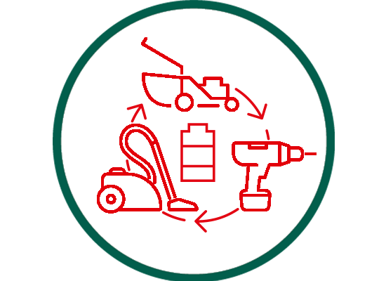 Anwendungsvielfalt | AL-KO 18 V BOSCH HOME AND GARDEN COMPATIBLE Akku-Familie