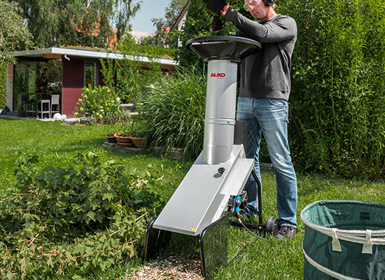 Häcksler | AL-KO Sicherer Stand des Häckslers
