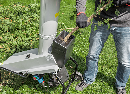 Häcksler | AL-KO Häcksler mit separater Astzuführung