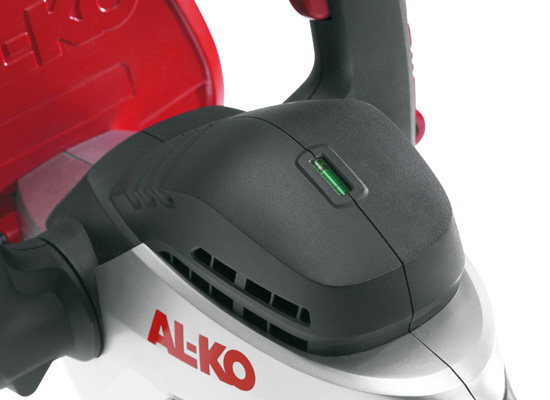 AL-KO Heckenschere Vorteile | Integrierte Wasserwaage