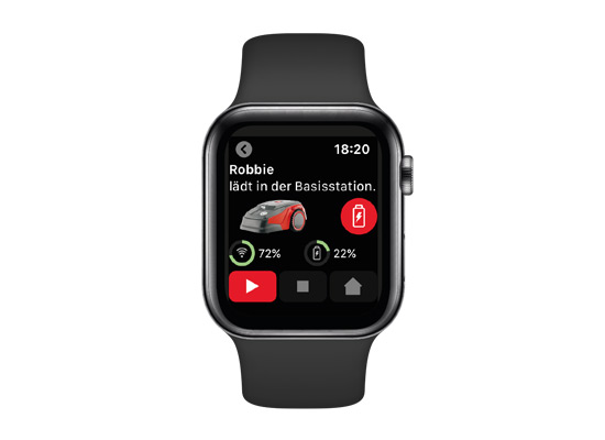 Robolinho® mit der Smart Watch steuern