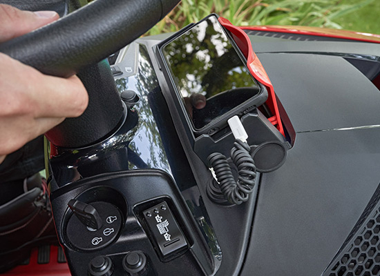 Smartphone holder | solo® by AL-KO smarte havetraktorer