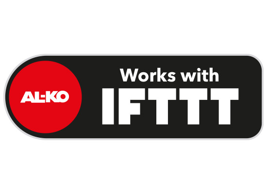 AL-KO works with IFTTT Logo | AL-KO Gardengeräte