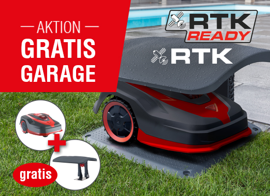 Profitieren Sie von der Robolinho® Garagenaktion 2026                                                                                                                               