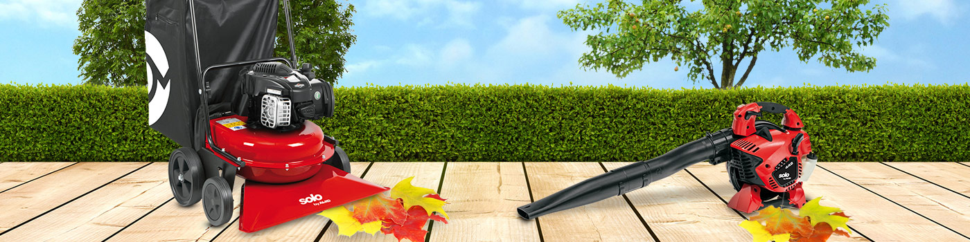 Laubsauger und Laubbläser
