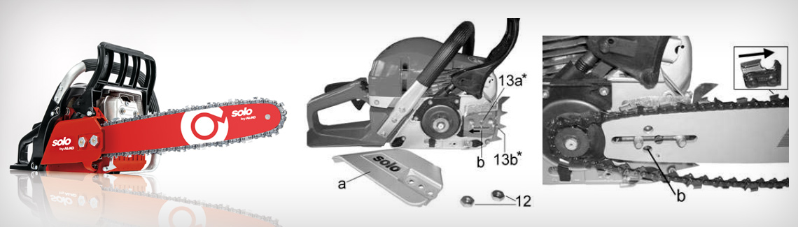 AL-KO Kettensägen-Einzelteile | Sägeketten- und Führungsschienenwechsel
