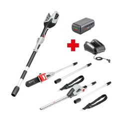 AL-KO 36 V Multitool MT 40 inkl. Akku, Ladegerät, Heckenschere, Hochentaster 