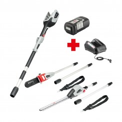 AL-KO 36 V Multitool MT 40 inkl. Akku, Ladegerät, Heckenschere, Hochentaster 