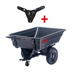 AL-KO Combi Trailer Set CT 400 (inkl. Anhängerwagen und Anhängekupplung) für Comfort Traktoren 