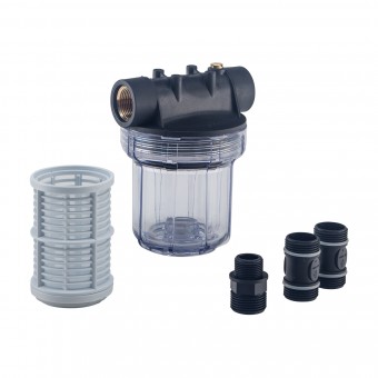 AL-KO Gartenpumpen-Vorfilter 100/1 Zoll für Jet 3000 INOX 