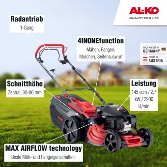 AL-KO Benzin-Rasenmäher Premium 470 SP-H 